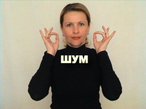 ЖЕСТОВЫЙ ЯЗЫК. СЛОВАРЬ. Шум
