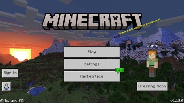 Minecraft Menu Screens Evolution (Bedrock Edition)(Alpha 0.14.0-Release 1.19.0) смотреть онлайн