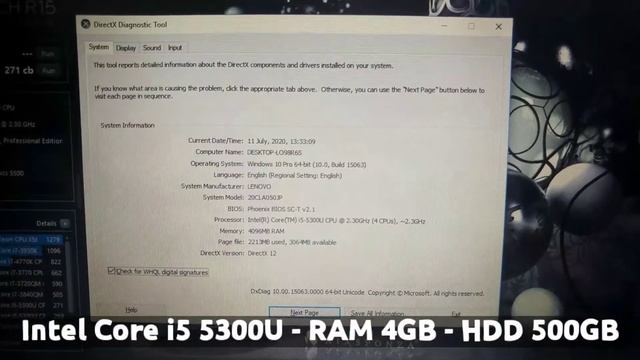 DELL E7250 VS LENOVO THINKPAD X250 BUAT GAMMING!!!! смотреть онлайн