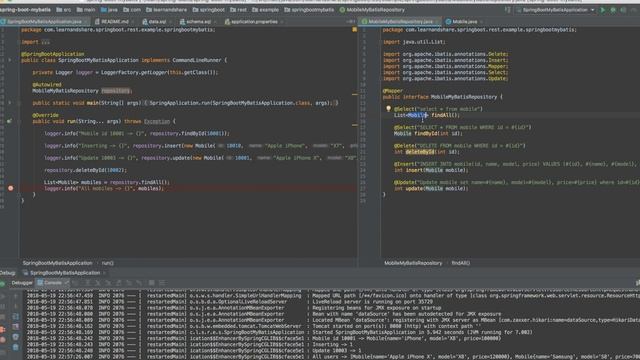 SPRING BOOT IBATIS DEMO | Spring Boot Ibatis SQL Example Demo | Ibatis H2 Demo | InterviewDOT смотреть онлайн