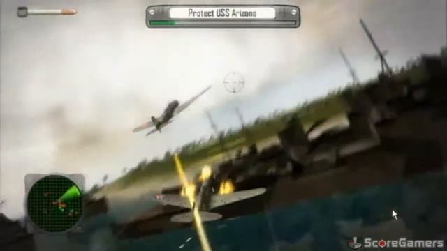 Pearl Harbor Trilogy - 1941 Red Sun Rising WiiWare Trailer смотреть онлайн