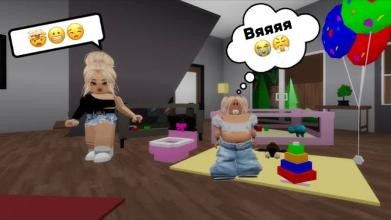 СТАЛА ВРЕДНЫМ МЕЛКИМ ТОЛСТОПУЗОМ В БРУКХЕЙВЕН РП🏡 Roblox