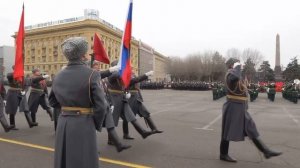 В Волгограде прошел парад в честь 80-летия победы Красной Армии в Сталинградской битве