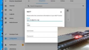 Integrate Tasmota Device with Home Assistant+Mqtt