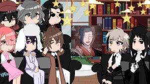bsd react to chuuya as chung myung [извините что это так мало Я просто устала]