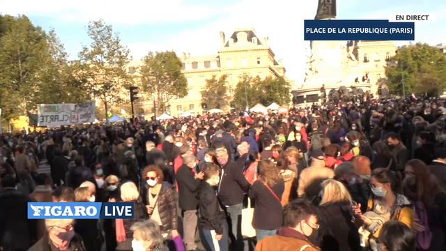 🔴 Les hommages à Samuel Paty partout en France смотреть онлайн