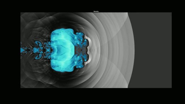Shock/Mach diamonds - Discontinuous Galerkin - FEM - Euler Equations - Python/Matlab/C++ смотреть онлайн