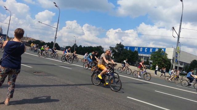 ВЕЛОПРОБЕГ МОСКВА.