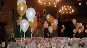 украшение для зала на свадьбу своими руками