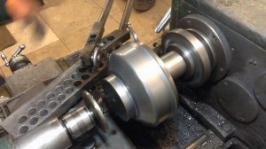 ротационная вытяжка металла, metal spinning steel