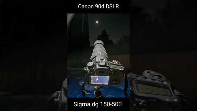 Samsung S23 Ultra VS DSLR Canon 90d Moon Pictures