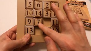 Игра пятнашки YJ 15 Klotski Puzzle Magnetic