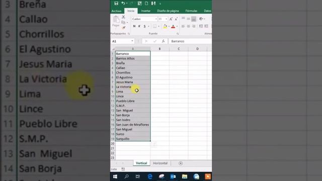 Convierte datos de VERTICAL a HORIZONTAL en tiempo récord. Domina #excel