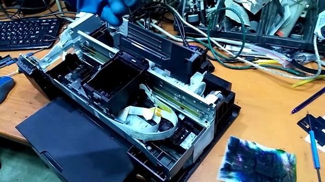 Как разобрать корпус л 110 эпсон