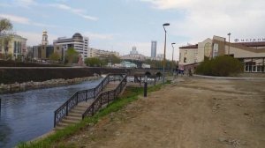 Прогулка по Екатеринбургу. Река Исеть