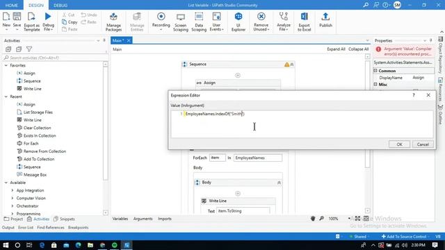 UiPath RPA - How to get a index of Specified value in List ? || Lists and Collections смотреть онлайн