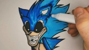 Evil Demon Sonic Exe Coloring