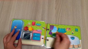 Уточка Лалафанфан из бумаги | Книжка-игрушка на липучках