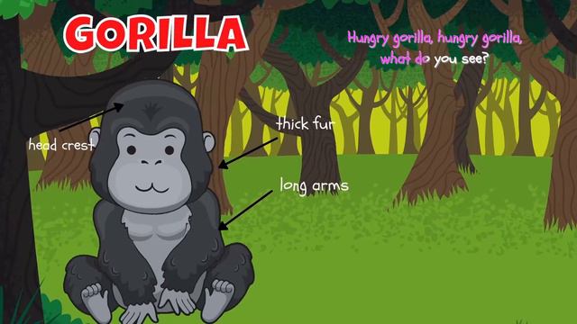 🦁 JUNGLE: WHO COULD IT BE? BOOK READ ALOUD | JUNGLE ANIMAL BOOKS FOR TODDLERS| ANIMATED BOOK смотреть онлайн