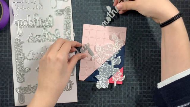 MOTHER'S DAY CARD: Pinkfresh Studio - Joyful Peonies, Diagonal Stitched Plaid, Phrase Builder: Happ смотреть онлайн