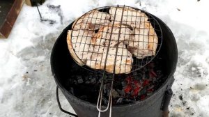 Сочная свиная корейка на мангале