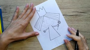 Познавательное рисование для детей с KIDS CLUB ARTY. Видеоурок. Простой рисунок. Принцесса Холли