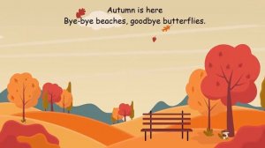 Autumn is Here | Hello Fall | Autumn Poem for Kids