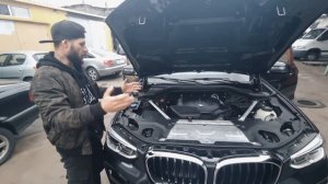 Bmw x4 G02 2.0D Потеря мощности, Повреждения Турбин, Полный ремонт, демонтаж чистка сажевого фильтр