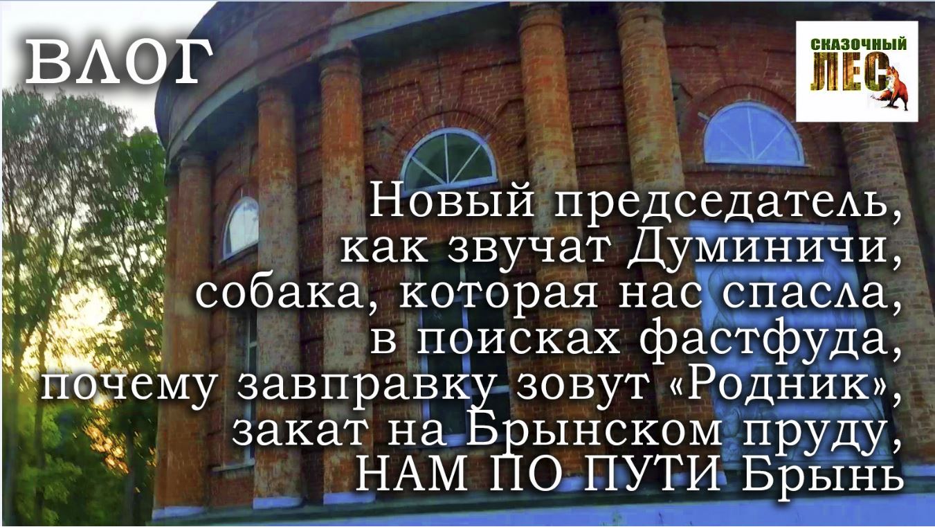 ВЛОГ/из города в деревню/В ПОИСКАХ фастфуда/МИСТИЧЕСКАЯ история/НАМ ПО ПУТИ Брынь/СКАЗОЧНЫЙ ЛЕС