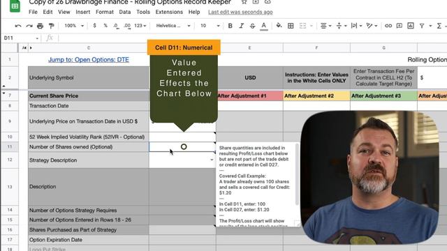Rolling Options Record Keeper - Starting a new trade смотреть онлайн