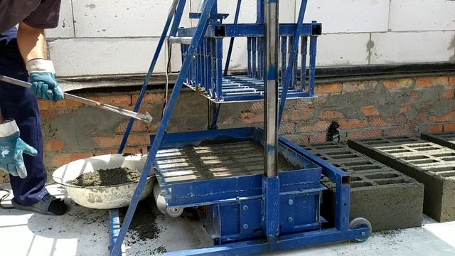 Процесс изготовления блоков своими руками