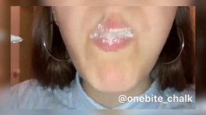 Каша из мела? Суп из мела? Мел асмр