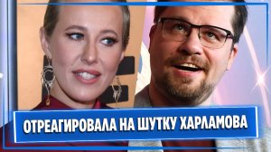 Ксения Собчак отреагировала на шутку Гарика Харламова