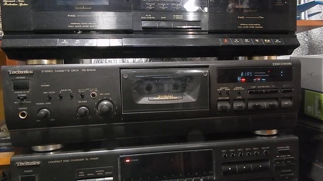 кассетная декаTechnics RS BX646#дилетантский обзор# HI-FI#винтажная аудиотехника#cassette deck