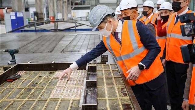 Новый завод по производству железобетонных изделий построили в Приморском Крае смотреть онлайн
