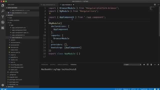 Part 04 Angular 8 Tutorial Series by TechTechTuts: What are Components and Decorators in Angular 8 смотреть онлайн
