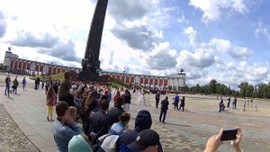 Спасская башня ч 12 Даосские монахи из Уданшаня Китай