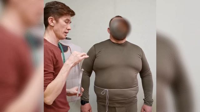 Снятие измерений с мужской фигуры с животом. Часть 2 смотреть онлайн