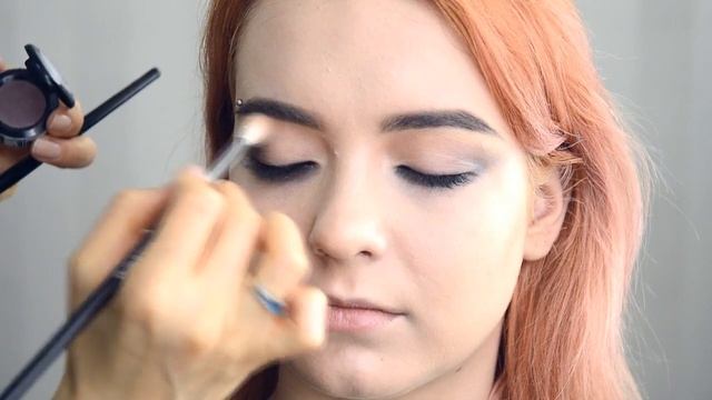 Яркий макияж на праздничный выход. Европейское веко | Julia Shavlova - Школа визажа makeuprof.kz смотреть онлайн