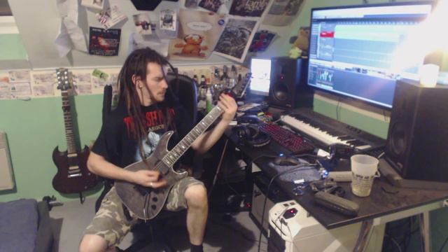 Chimaira Pray For All Guitar Cover смотреть онлайн