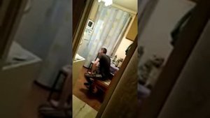 Алкаши#белая горячка#ржачь
