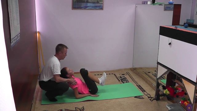 #дневники_массажиста ЛФК Коррекция осанки ч2 27.08.2015 смотреть онлайн