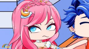 Anna vs Lisa Sad Story - Love Triangle | Gacha Life x Gacha Club | Rainbow Z Multiverse