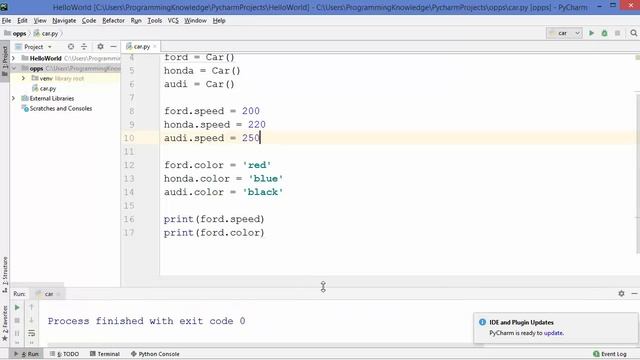 Python Tutorial for Beginners 24 - Classes and Objects in Python (OOP)