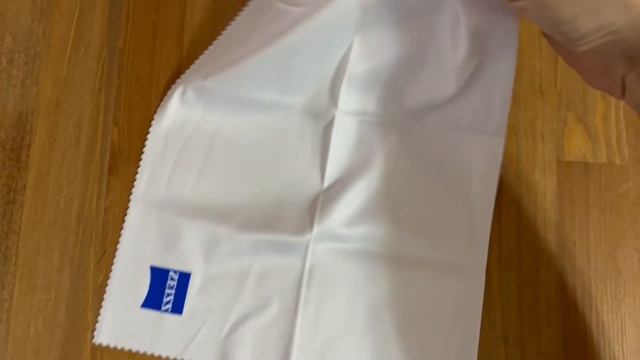 Распаковка салфетки ZEISS смотреть онлайн
