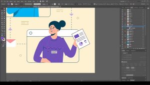 Как разделить иллюстрацию на слои и импортировать в Adobe After Effects | Tutorial