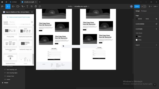 How to create fully responsive website within 5 minutes! (figma to webflow)