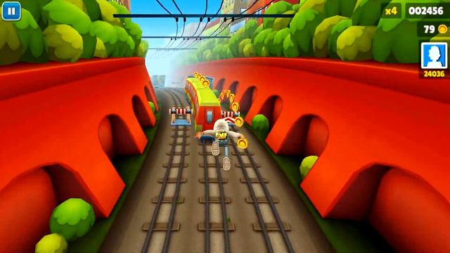 SUBWAY SURFERS - Gameplay (HD) смотреть онлайн