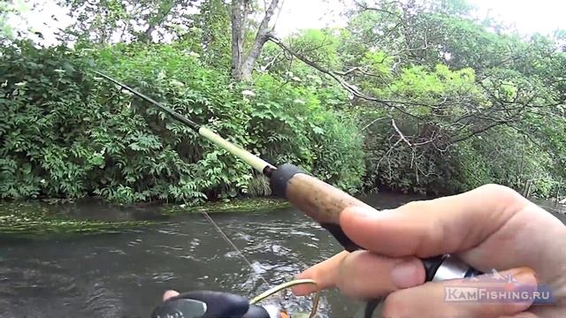 Тайны и загадки малых рек Камчатки, ловля лосося на микроколебалки смотреть онлайн