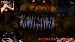 Let's Players Reaction To Their First Jumpscare | Fnaf Ultimate Custom Night